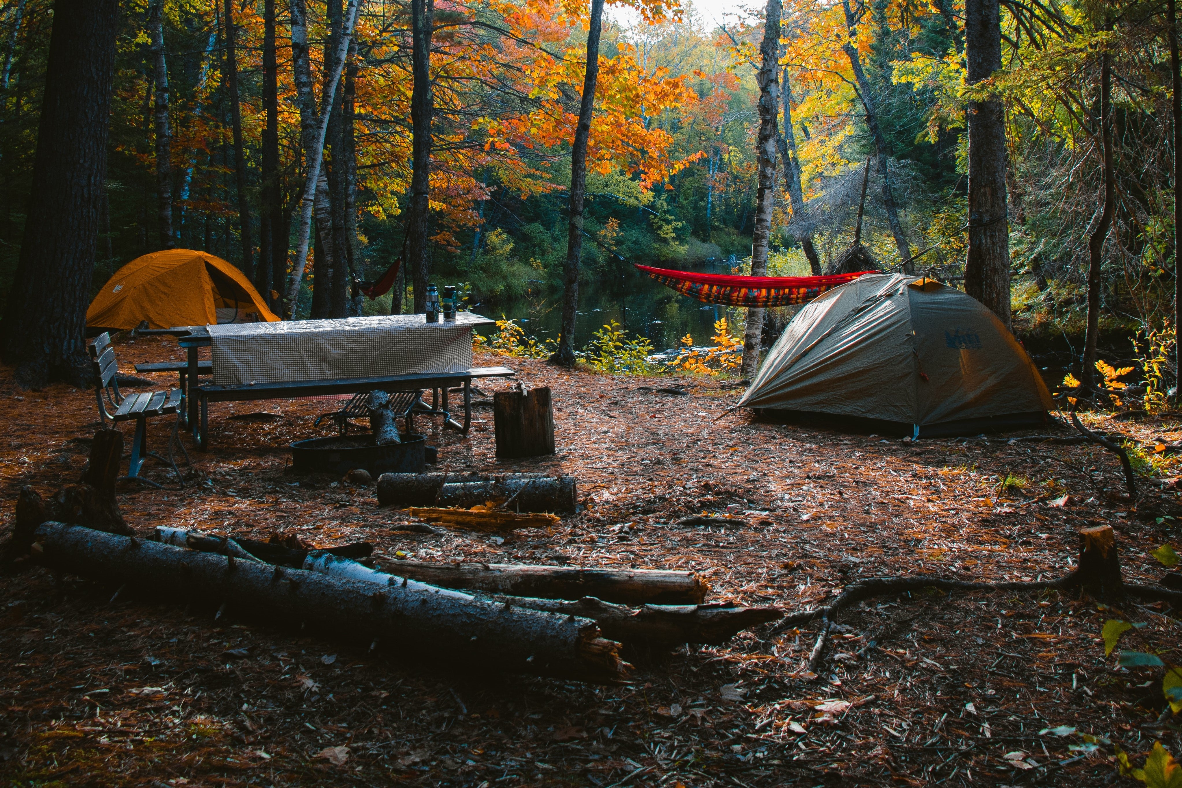 Featuring camping accessories, fishing and hiking gears.